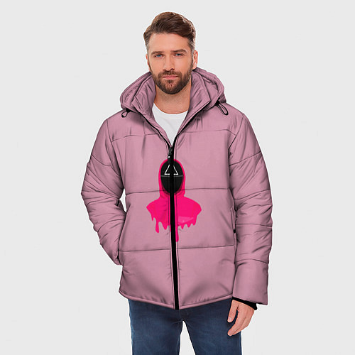 Мужская зимняя куртка Сотрудник / 3D-Черный – фото 3