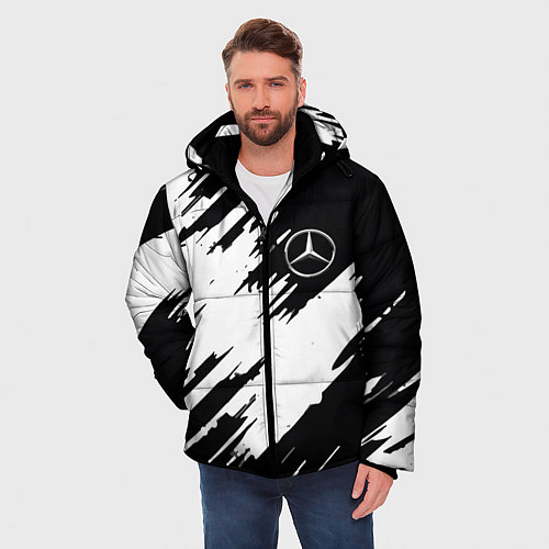 Мужская зимняя куртка Новый мерин / 3D-Черный – фото 3