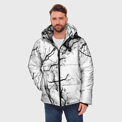 Куртка зимняя мужская Нейронные связи, цвет: 3D-красный — фото 2