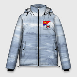 Куртка зимняя мужская Оротукан Без текста, цвет: 3D-черный
