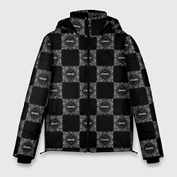 Куртка зимняя мужская KIZARU x BIG BABY TAPE BANDANA, цвет: 3D-черный