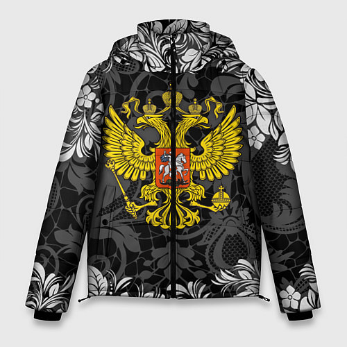 Мужская зимняя куртка Российская Федерация / 3D-Красный – фото 1