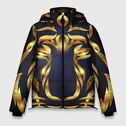 Куртка зимняя мужская Золотой символ года Тигр, цвет: 3D-светло-серый