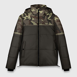 Куртка зимняя мужская Камуфляж 3 0, цвет: 3D-черный