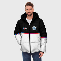 Куртка зимняя мужская BMW Два цвета, цвет: 3D-черный — фото 2