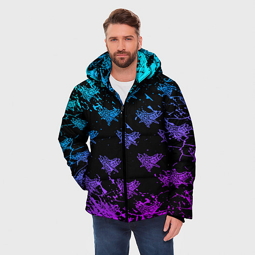 Мужская зимняя куртка Velial Squad neon / 3D-Черный – фото 3
