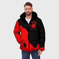 Куртка зимняя мужская WE KNOW RED LOGO, цвет: 3D-светло-серый — фото 2