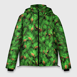 Куртка зимняя мужская Ёлки-иголки, цвет: 3D-светло-серый