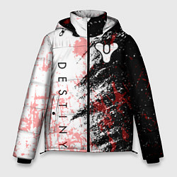 Куртка зимняя мужская Destiny Кровавые пятна, цвет: 3D-черный