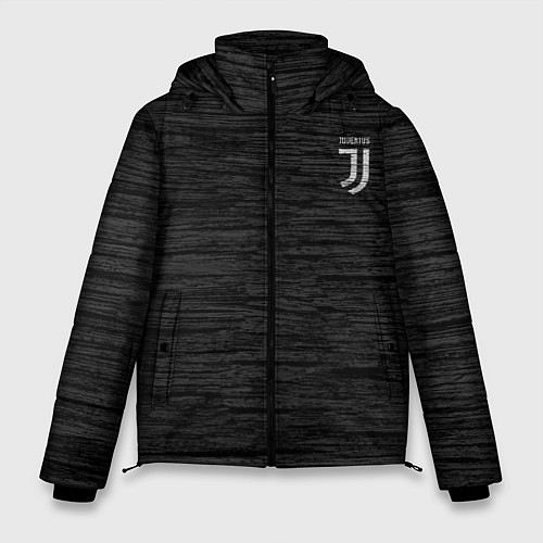 Мужская зимняя куртка Juventus Asphalt theme / 3D-Красный – фото 1