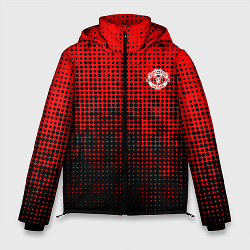 Мужская зимняя куртка MU red-black / 3D-Красный – фото 1