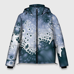 Куртка зимняя мужская Коллекция Journey Синий 592-1, цвет: 3D-светло-серый