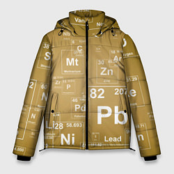 Мужская зимняя куртка Pb - таблица Менделеева