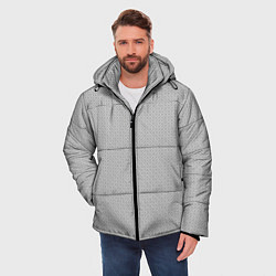Куртка зимняя мужская Коллекция Journey Волнистый 119-9-4-f2 Дополнитель, цвет: 3D-черный — фото 2