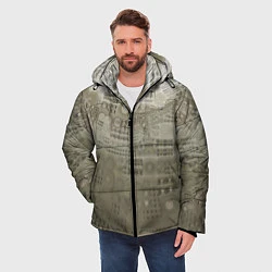 Куртка зимняя мужская Коллекция Journey На земле 130-2, цвет: 3D-черный — фото 2