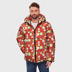 Куртка зимняя мужская Ингредиенты для Пиццы, цвет: 3D-светло-серый — фото 2