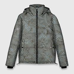 Куртка зимняя мужская Коллекция Journey Лабиринт 575-1, цвет: 3D-черный
