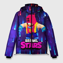 Куртка зимняя мужская GROM BRAWL STARS ГРОМ БРАВЛ СТАРС, цвет: 3D-светло-серый