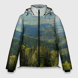 Мужская зимняя куртка Природный пейзаж