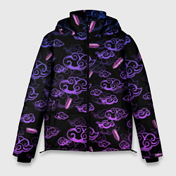 Куртка зимняя мужская ARCANE League Of Legends ТАТУИРОВКА JINX, цвет: 3D-черный