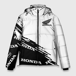 Куртка зимняя мужская Honda sport pattern, цвет: 3D-черный