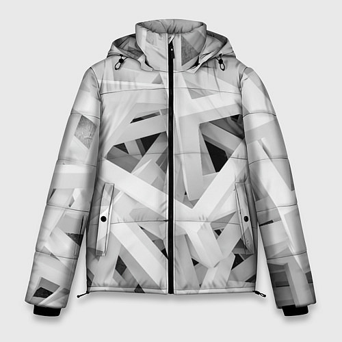 Мужская зимняя куртка БЕЛЫЙ АРХИТЕКТОР / 3D-Светло-серый – фото 1
