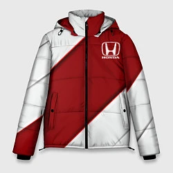 Куртка зимняя мужская Honda - Red sport, цвет: 3D-черный