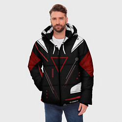 Куртка зимняя мужская Сайрекс Сyrex CS GO, цвет: 3D-черный — фото 2