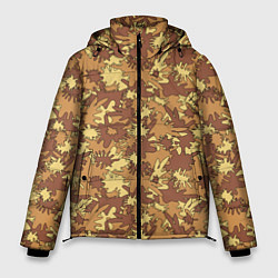 Мужская зимняя куртка Творческий камуфляж в военном стиле