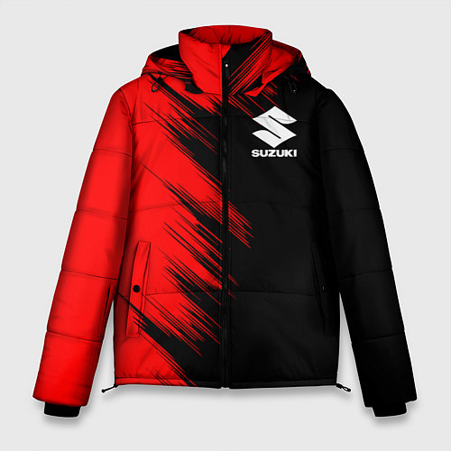Мужская зимняя куртка SUZUKI sport / 3D-Красный – фото 1