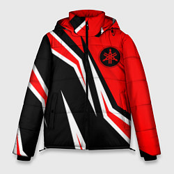 Куртка зимняя мужская ЯМАХА - YAMAHA Красный спортивный, цвет: 3D-светло-серый