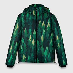 Мужская зимняя куртка Еловый лес spruce forest
