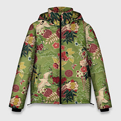 Куртка зимняя мужская Япония-Китай Сюжет, цвет: 3D-черный