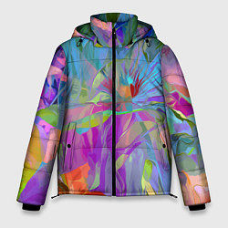 Мужская зимняя куртка Abstract color pattern Summer 2022
