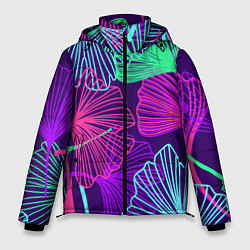 Мужская зимняя куртка Neon color pattern Fashion 2023