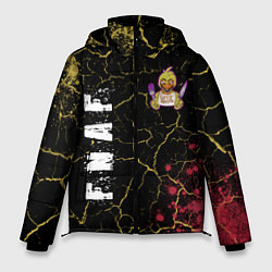 Куртка зимняя мужская FIVE NIGHTS AT FREDDYS - ЧИКА Краска, цвет: 3D-черный