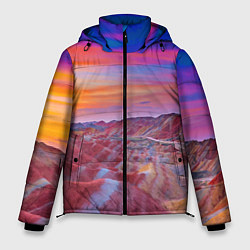 Мужская зимняя куртка Краски природы Горы Neon Китай