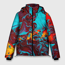 Куртка зимняя мужская Каляка-маляка, цвет: 3D-черный