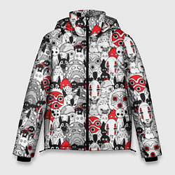 Мужская зимняя куртка Studio Ghibli Stars