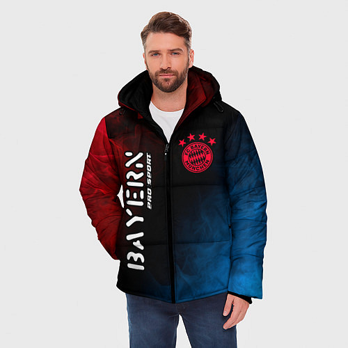 Мужская зимняя куртка BAYERN Bayern Pro Sport Огонь / 3D-Черный – фото 3