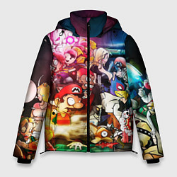 Куртка зимняя мужская Разные персонажи, цвет: 3D-красный