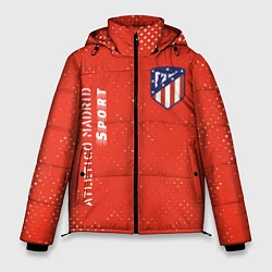 Куртка зимняя мужская АТЛЕТИКО Atletico Madrid Sport Гранж, цвет: 3D-красный