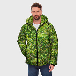 Куртка зимняя мужская Камуфляж Дубки, цвет: 3D-светло-серый — фото 2