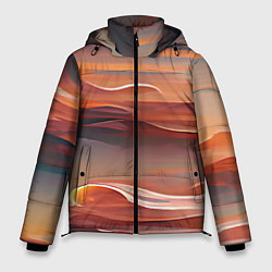 Куртка зимняя мужская Буря в пустыне, цвет: 3D-светло-серый