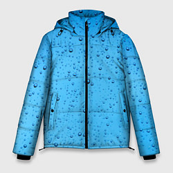 Куртка зимняя мужская Конденсат Капли, цвет: 3D-красный