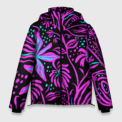 Мужская зимняя куртка Цветочная композиция Fashion trend