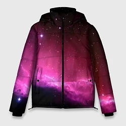 Куртка зимняя мужская Night Nebula, цвет: 3D-красный