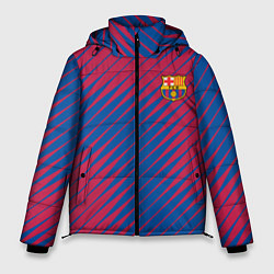 Куртка зимняя мужская Fc barcelona барселона fc абстракция, цвет: 3D-светло-серый