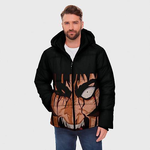 Мужская зимняя куртка Берсерк Гац / 3D-Черный – фото 3