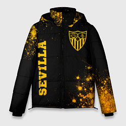 Куртка зимняя мужская Sevilla - Gold Gradient, цвет: 3D-черный